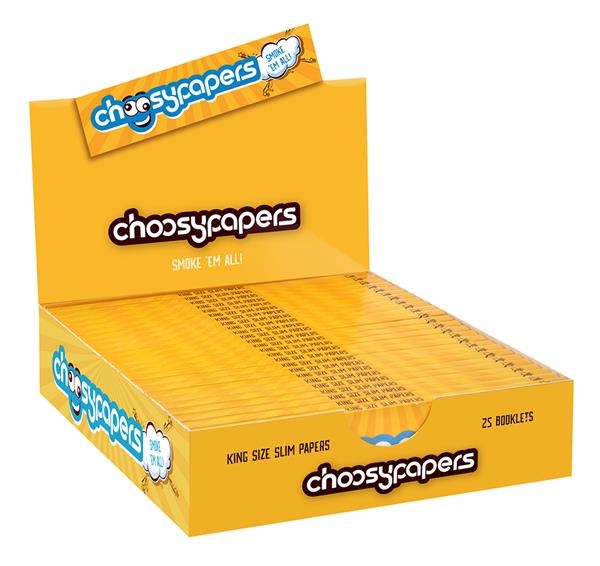 Choosypapers King Size Slim Zigarettenpapier Cartoon Eyes